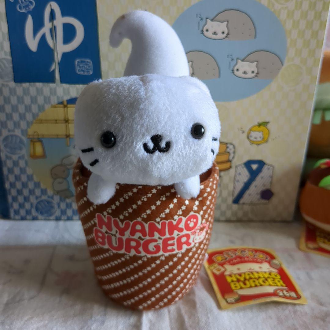 にゃんにゃんにゃんこ　にゃんこバーガーセット