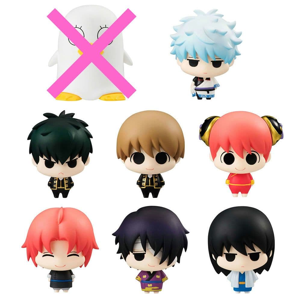 キャラフォーチュン お久しぶりの銀魂守編　銀時土方沖田高杉神威桂　キーホルダー