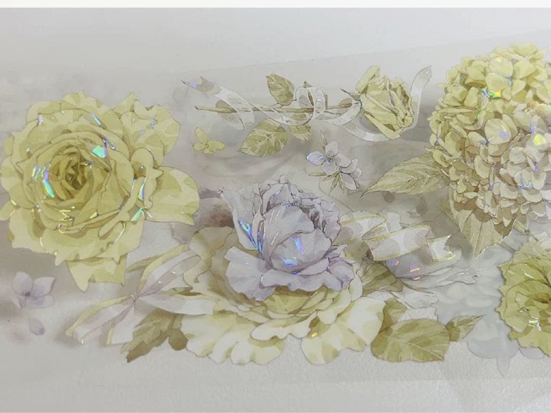 花柒所《予清风》海外マスキングテープ　マステ 【1714】