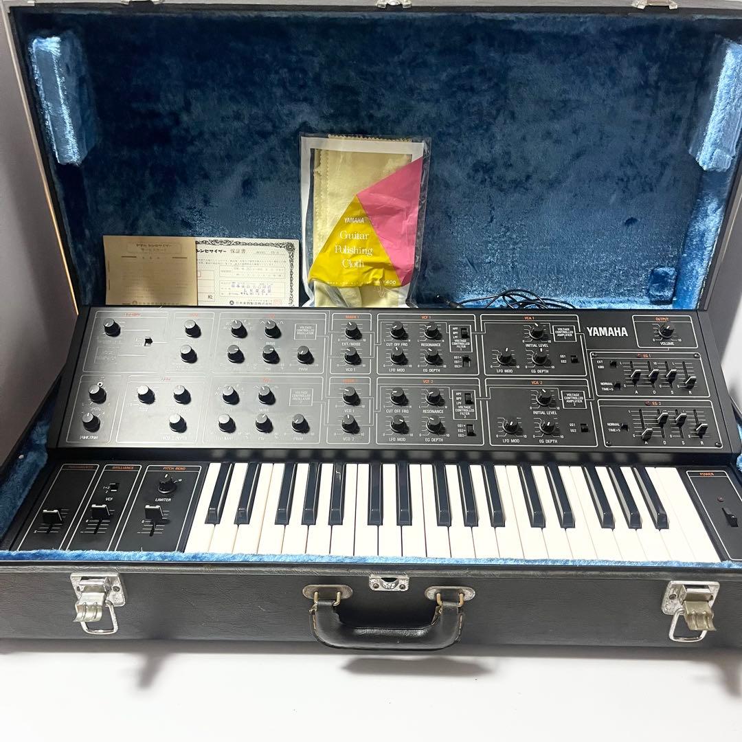 YAMAHA CS-15 名機 アナログシンセサイザー 純正ハードケース付属希少