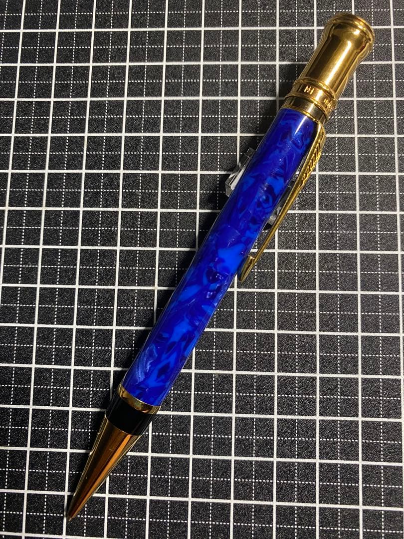 PARKER Duofold Lapis-Blue MP 芯径0.7mm