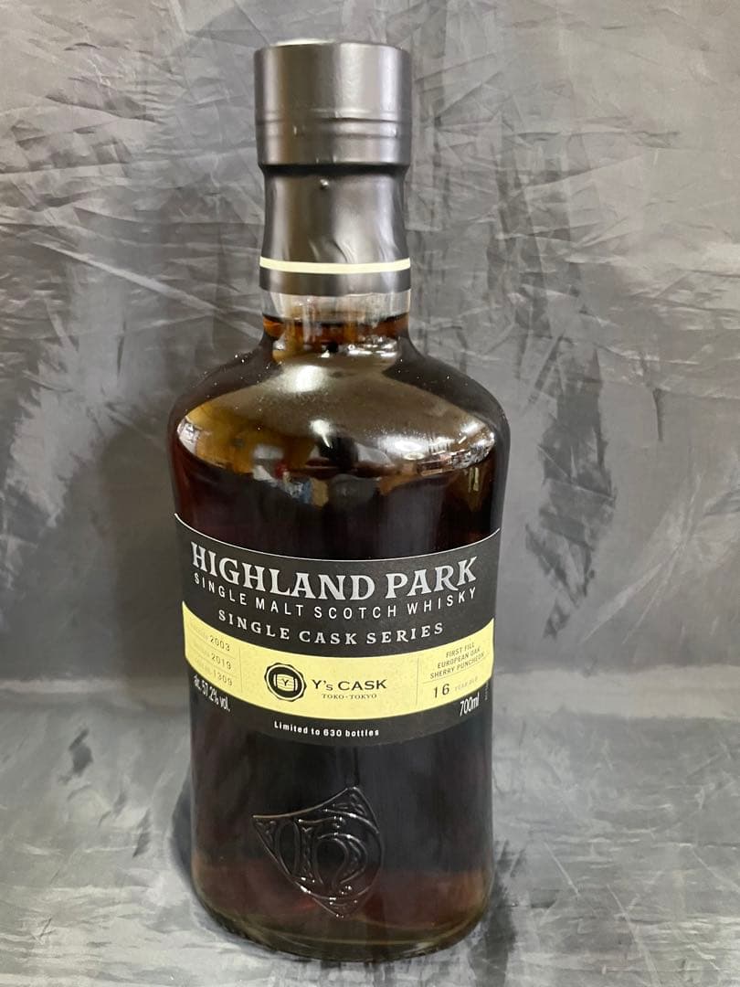 ハイランドパーク2003 1stFillユーロピアンオーク16年 Y'sカスク