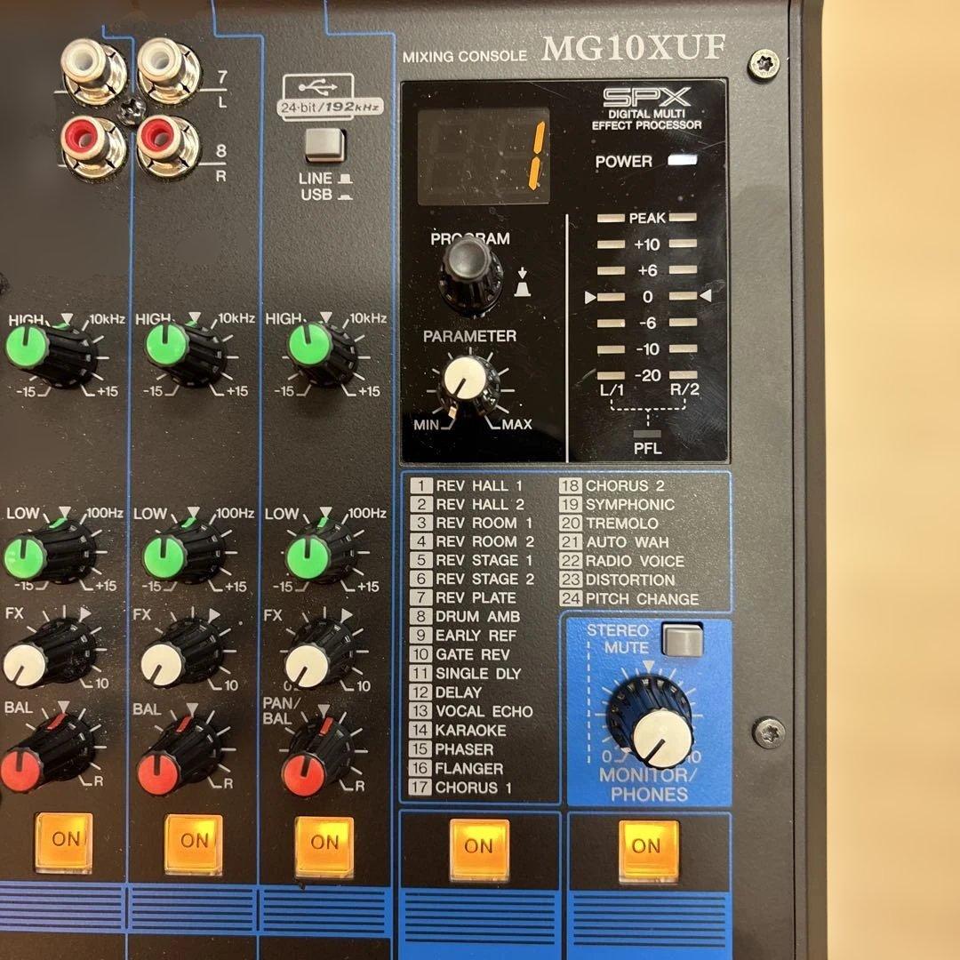 YAMAHA ( ヤマハ )MG10XUF アナログミキサー