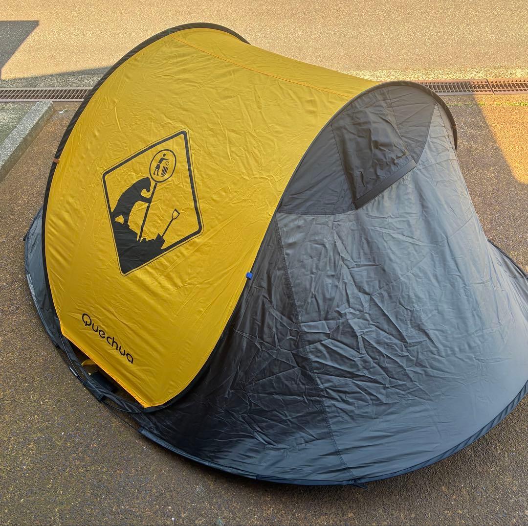 k*r様 ケシュア(Quechua)ポップアップキャンプテント2人用