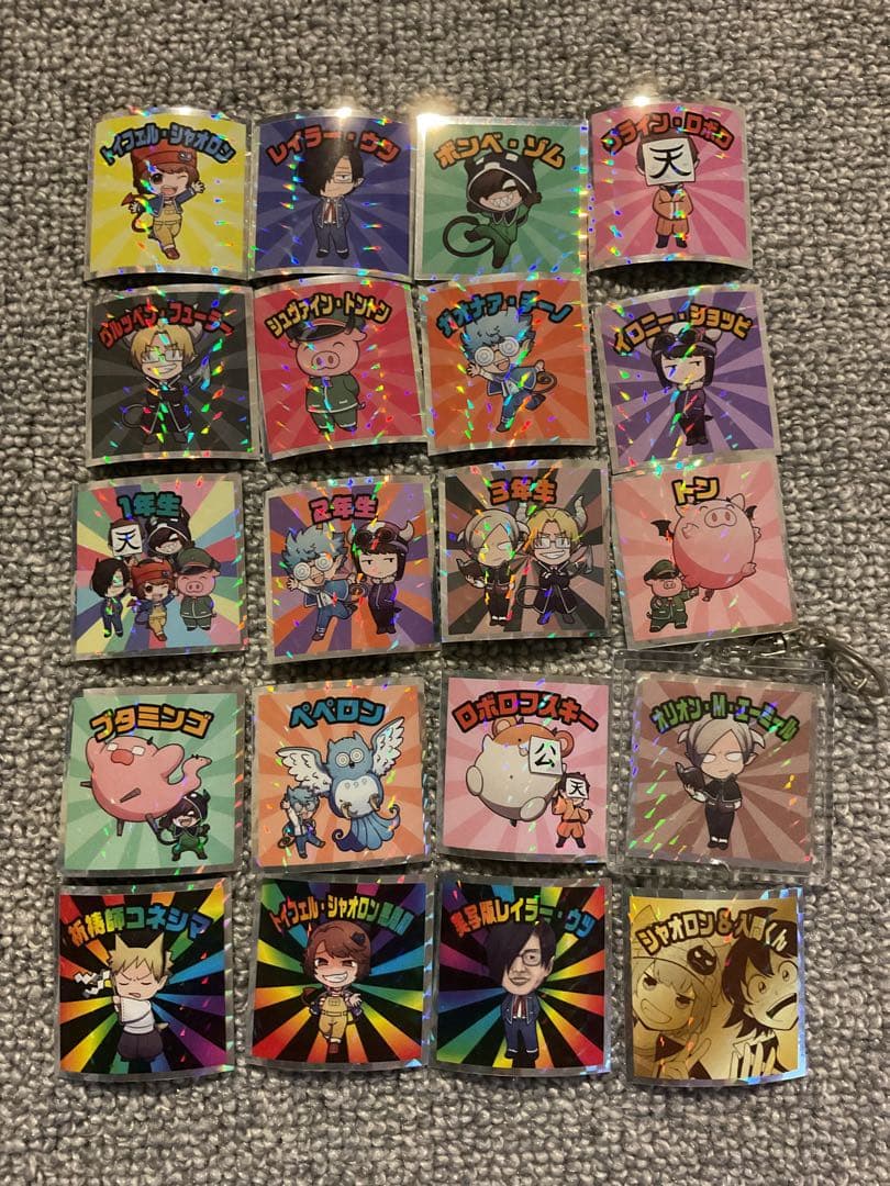 魔界の主役は我々だ マンチョコシールのみ コンプ ケース付き