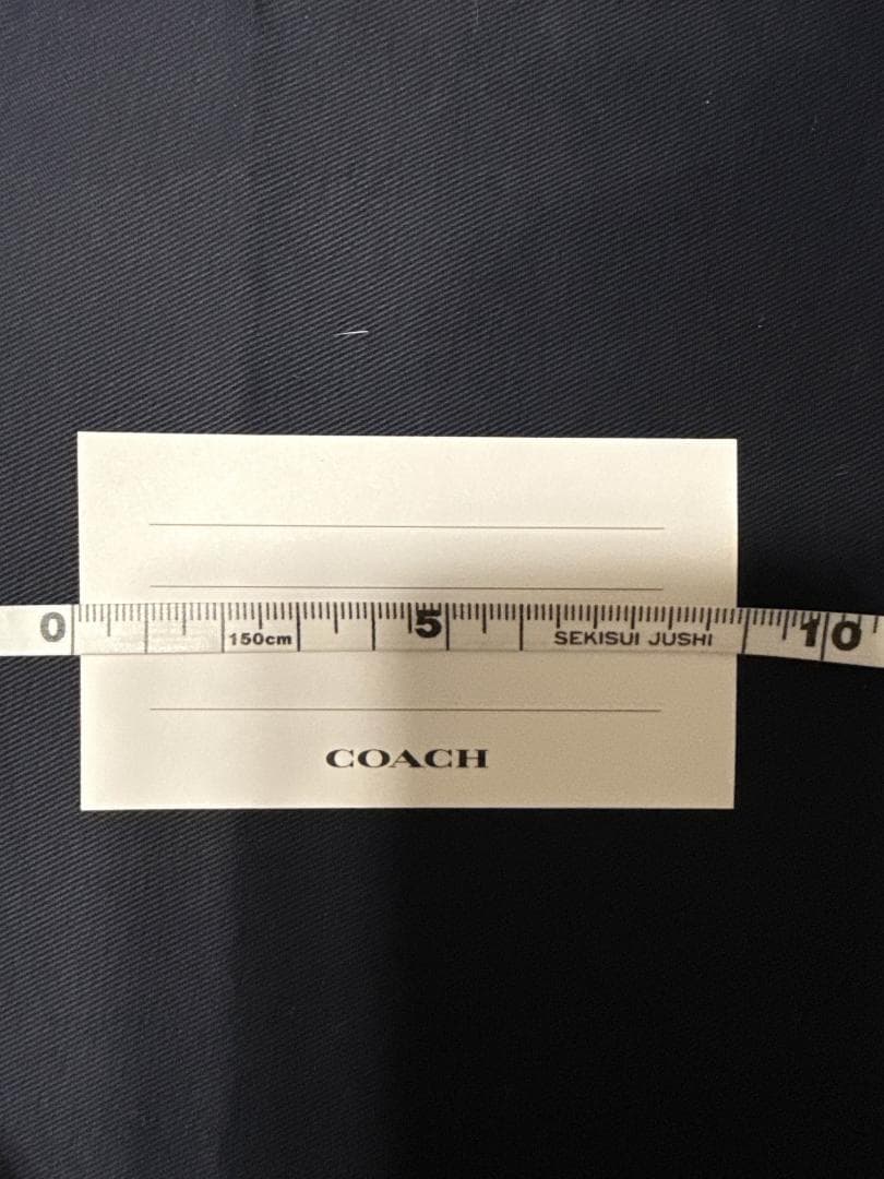 COACH ネームタグ シグネチャー ラゲッジタグ グリーンマルチ