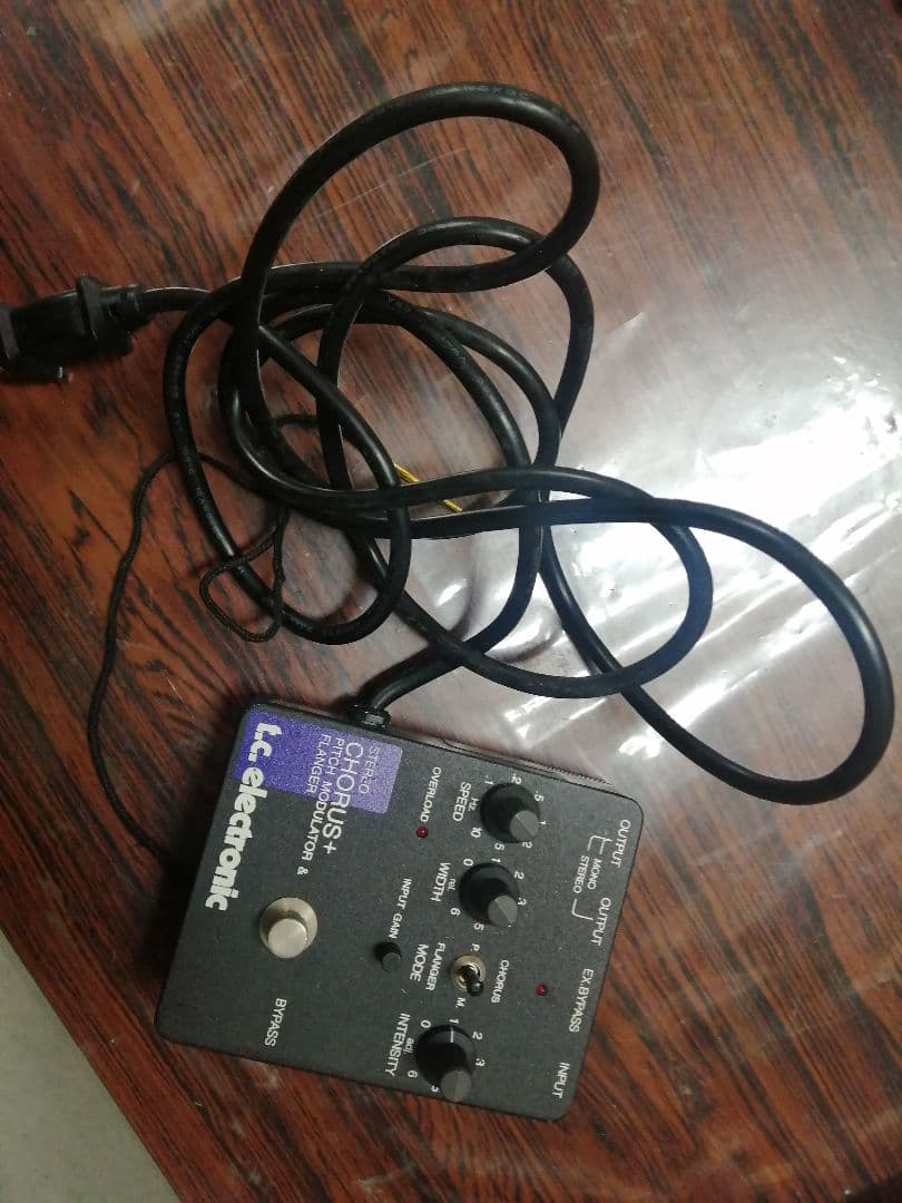 廃盤？t.c. electronic STEREO CHORUS FLANGER