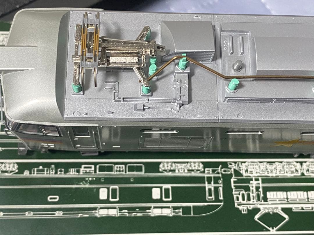 [説明文必読] kato HOゲージ　1-312 EF510 カシオペア色