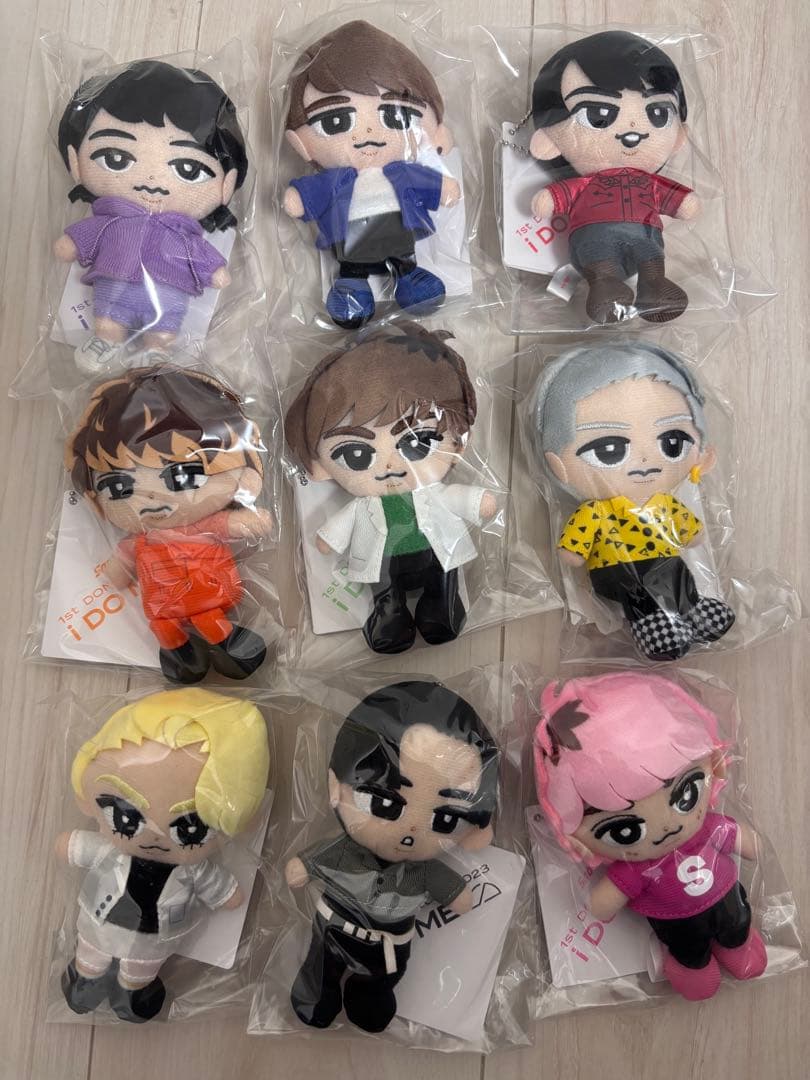 ジ*ン様 すのチル ぶら下がりシリーズ ぬいぐるみ9点セット