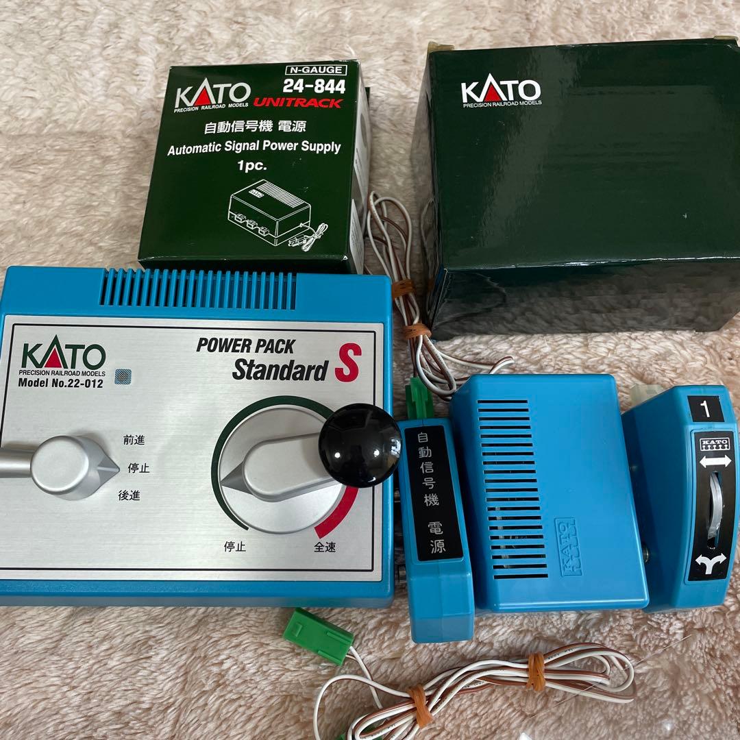 【中古品】KATO 自動信号機 電源セット N-GAUGE Nゲージ
