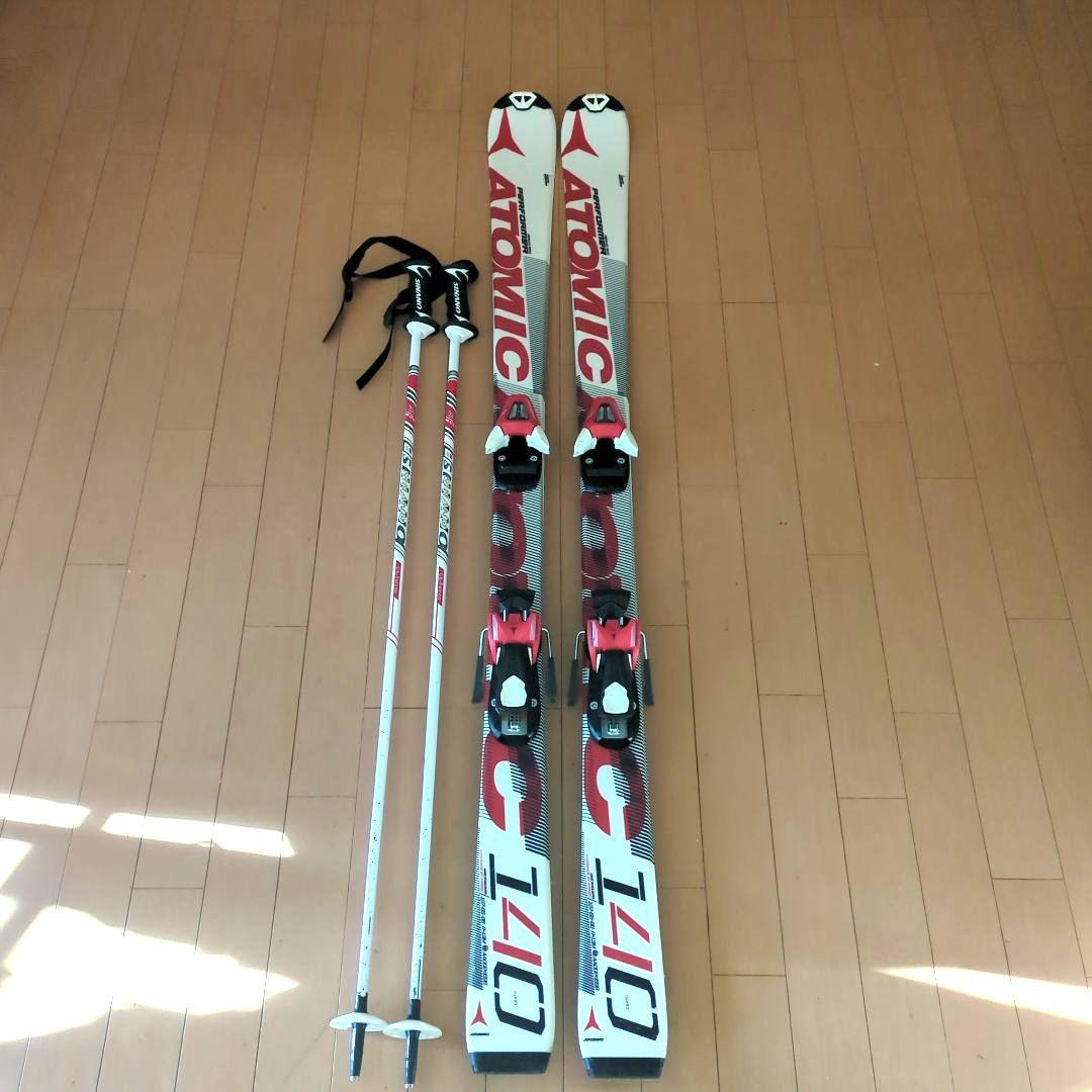 【Umibouzu】子ども用　Atomicスキー 140cm セット