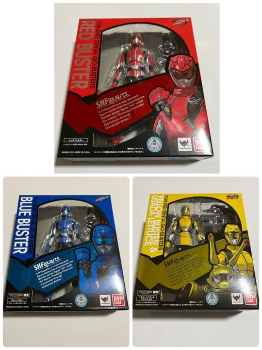 フィギュアーツ　ゴーバスターズ　未開封