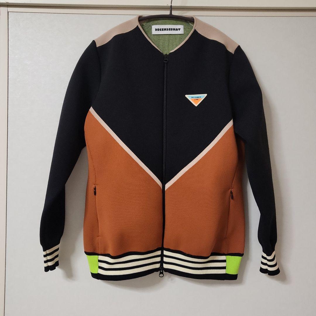 ディセンバーメイ ブルゾン レディース ニット 長袖 保温 フルジップ