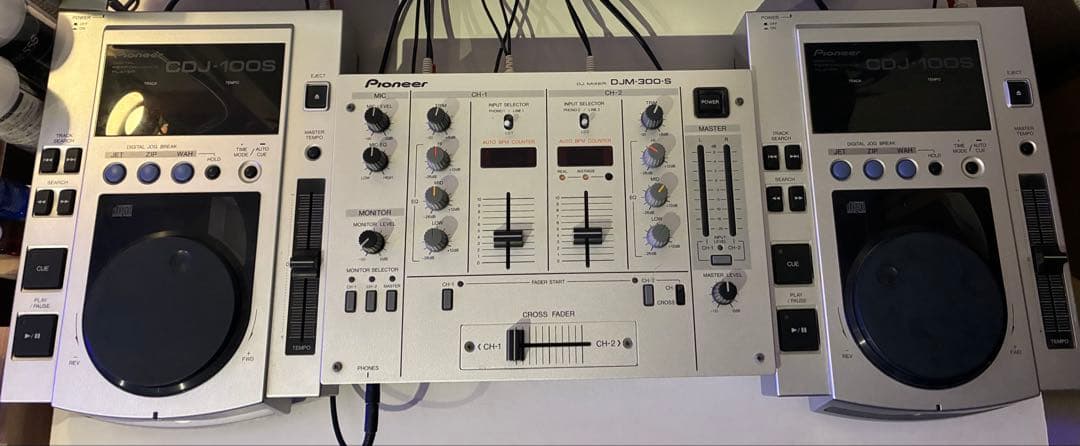 Pioneer CDJ-100S & DJM-300S セット