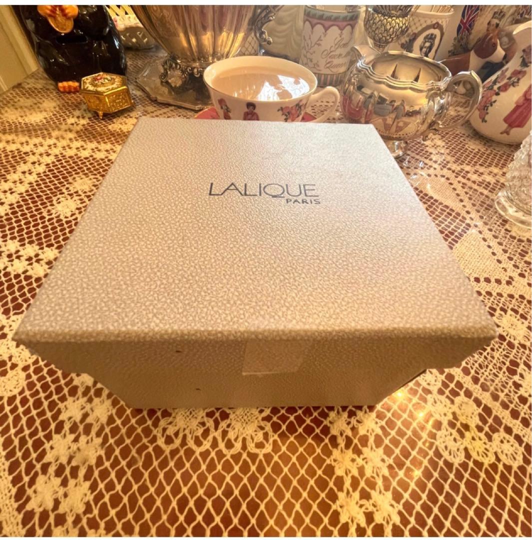 希少　レア　新品　未使用　ラリック　パンダ　クリスタルガラス　置物　箱入り　パリ