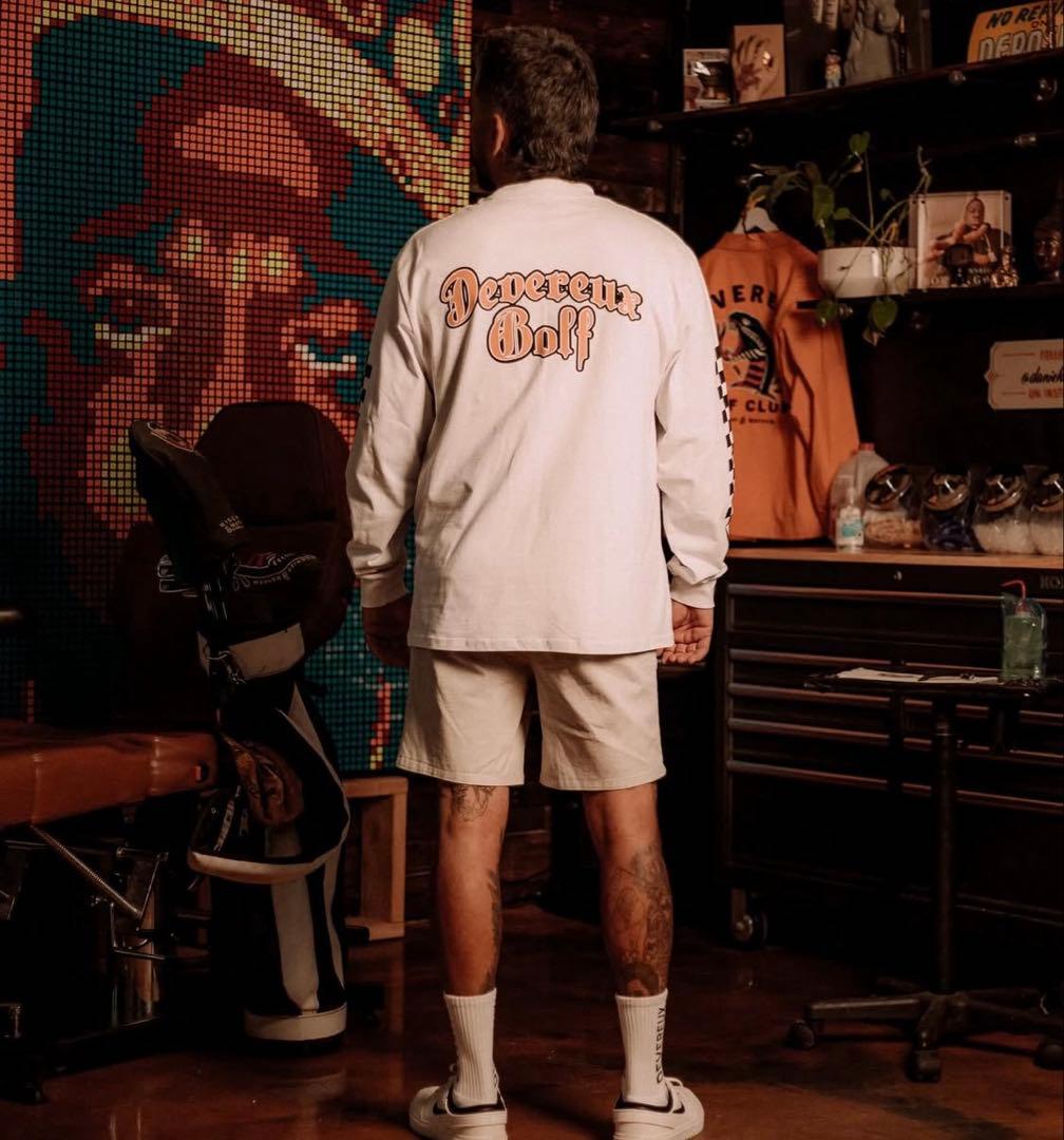 DEVEREUX GOLF デヴァローゴルフ　ロンT アメリカ製　新品　S