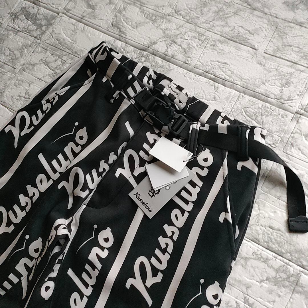 【新品・タグ付】Russeluno 色違いセットアップ 総柄 裏起毛 L