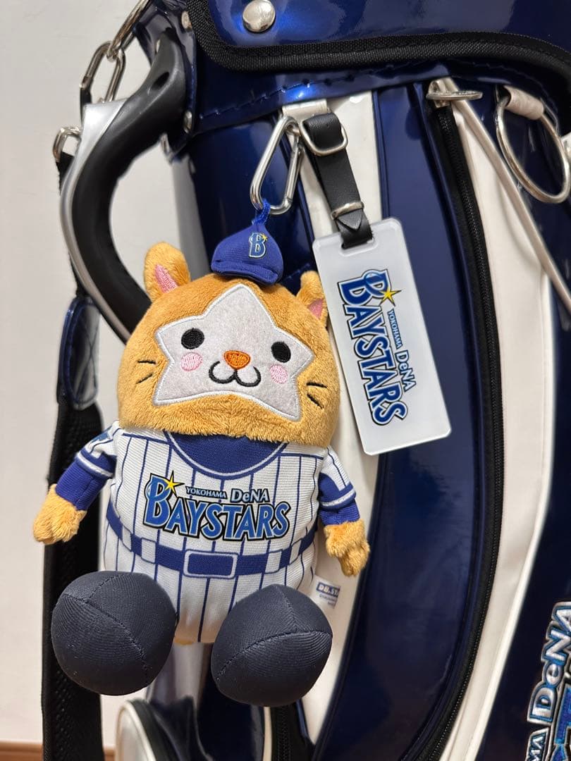 BAYSTARS キャディバッグ ネイビー/ホワイト