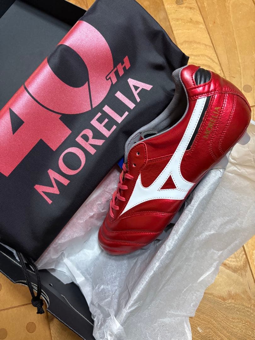 新品　40周年　レアサイズ　限定　ミズノ　モレリア 2 JAPAN 24.5cm