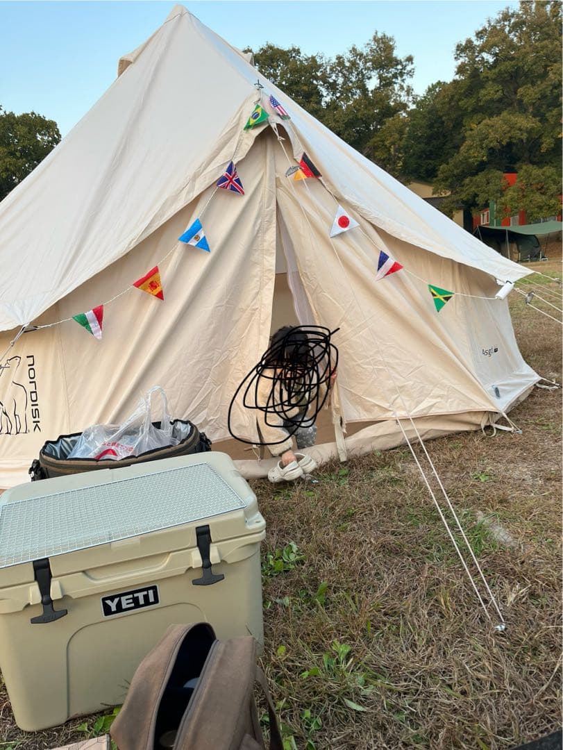 日本正規品　nordisk アスガルドキャンプテント ベージュ