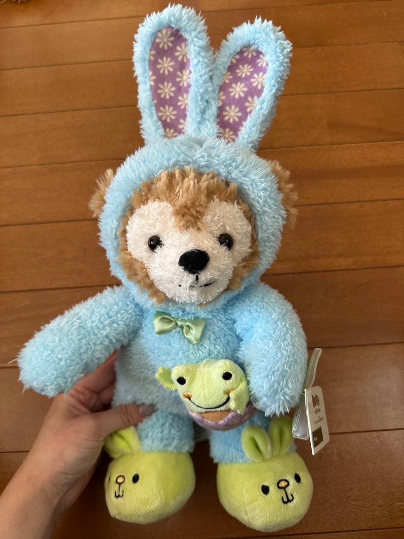 香港ディズニー　ダッフィー フレンズ　イースター　ぬいぐるみ