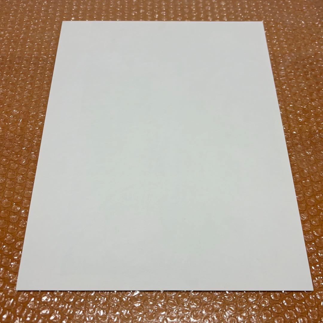 デスノート モノクロ原画6枚＋ステッカー＋封筒付7点セット 複製原稿