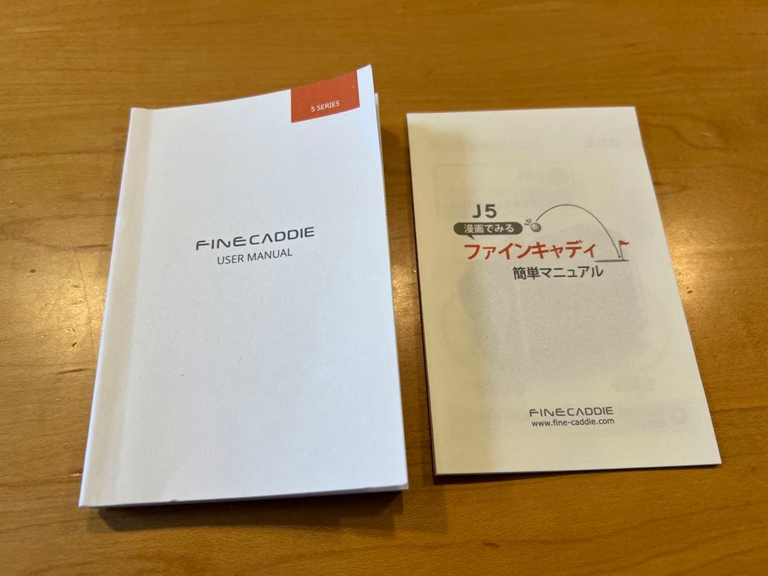 【美品】ファインキャディ J5ミニ　ホワイト　ゴルフ距離計