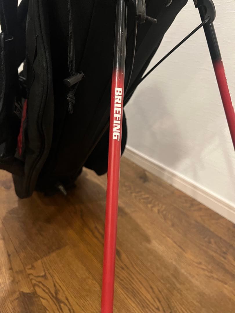 BRIEFING ブラック キャディバッグ CR-4