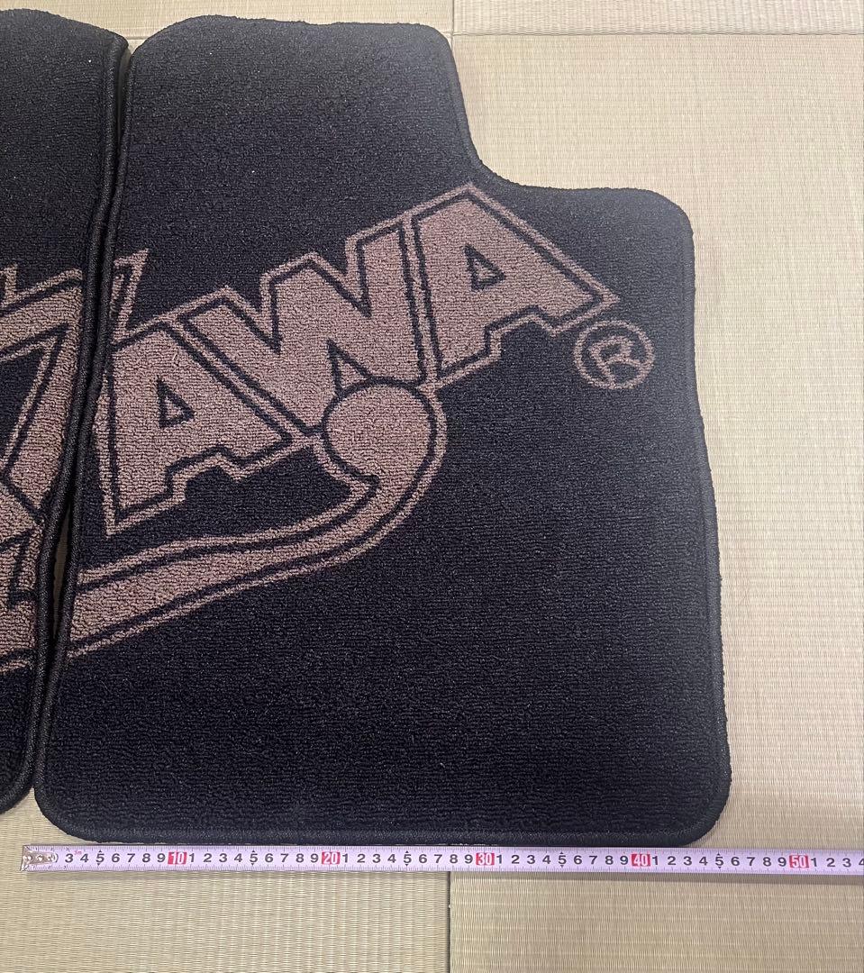 E.YAZAWA ロゴ入りマット 車用