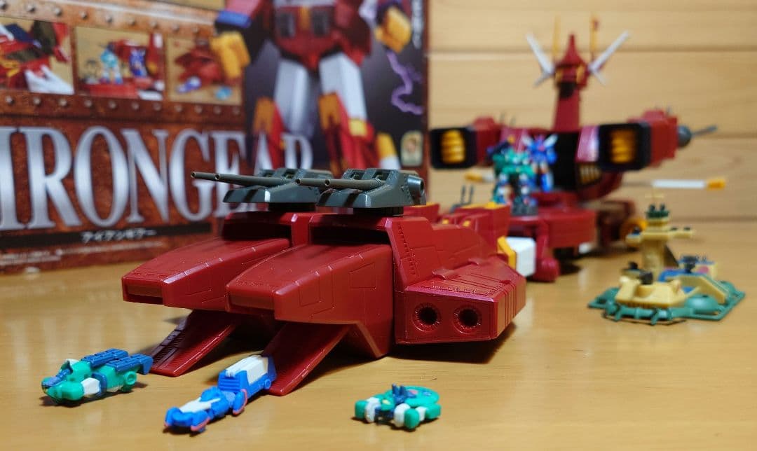 戦闘メカ ザブングル バンダイ超合金魂 GX-38 アイアンギアー 中古品