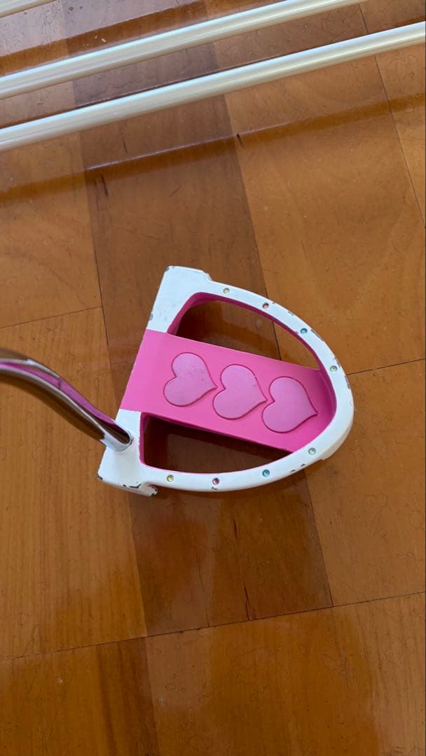 レディース ゴルフクラブセット ホワイト ピンク