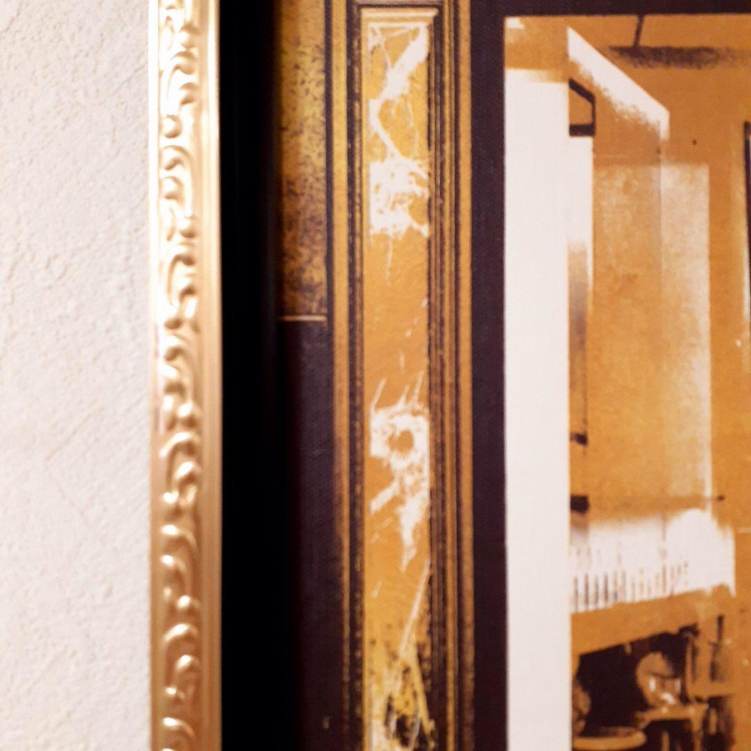 輸入雑貨　オマージュキャンバスアートパネル　『HERMES』　エントランス