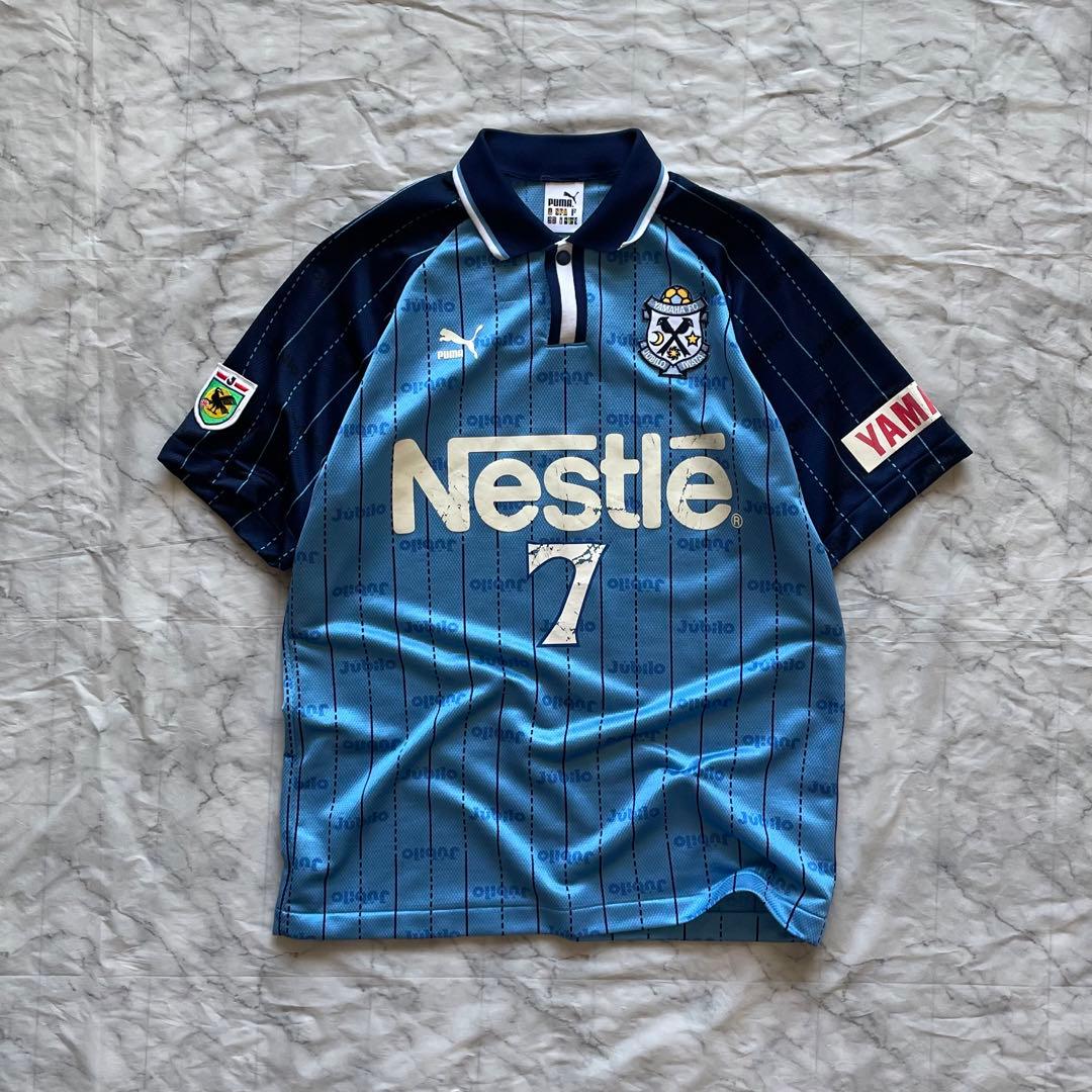 希少 PUMA 98-99 J1 サッカー ジュビロ 名波浩 ユニフォーム L