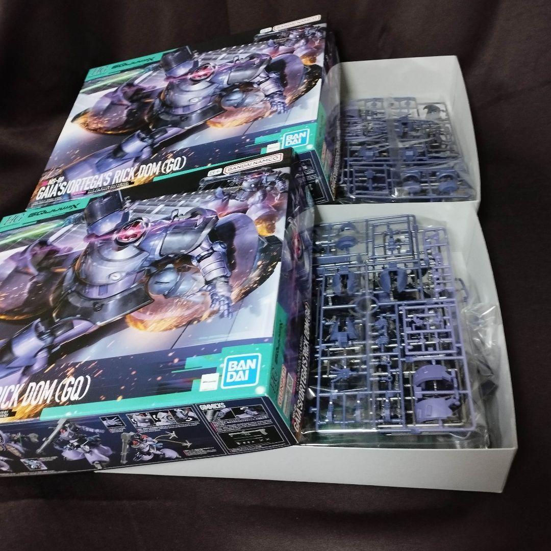 ガンプラ6点【リック・ドム/赤いガンダム/白いガンダム/シャア専用ザク/ザク】