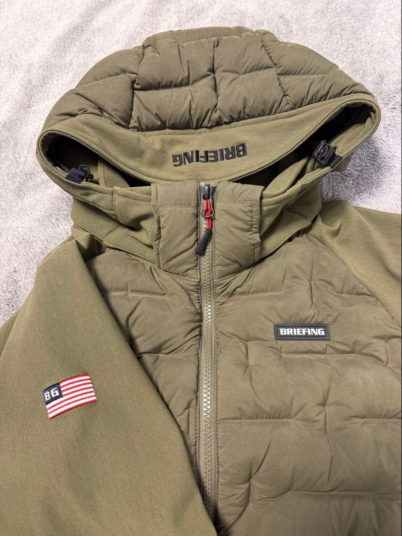 メンズウェア BRIEFING HYBRID DOWN PARKA