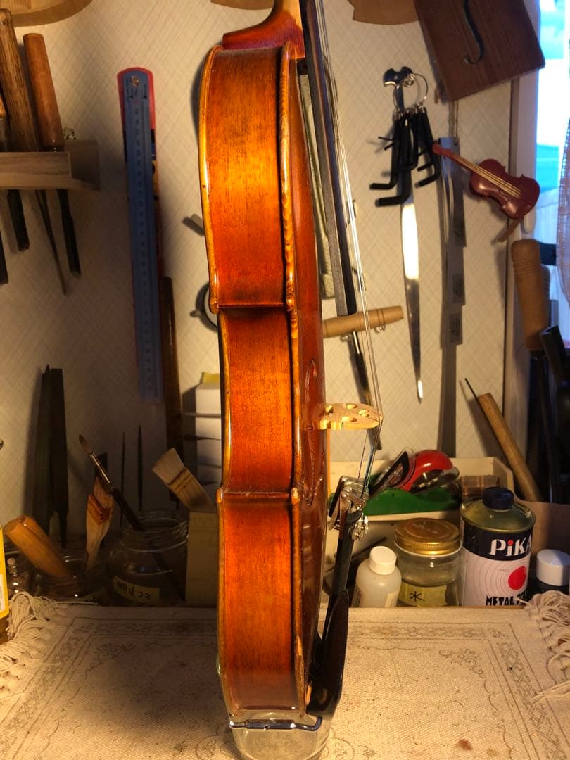【駒&魂柱調整済】Suzuki分数バイオリンNo220 3/4 1996