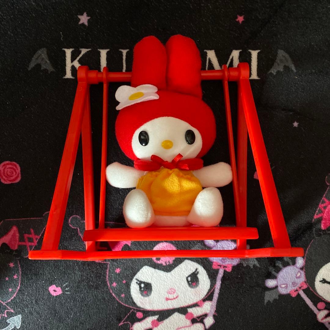 サンリオ マイメロ ブランコ レトロ マスコット ぬいぐるみ 2001