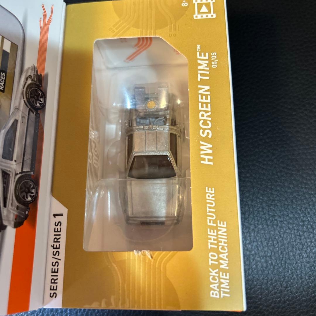 ホットウィール id バック・トゥ・ザ・フューチャー タイムマシン　デロリアン