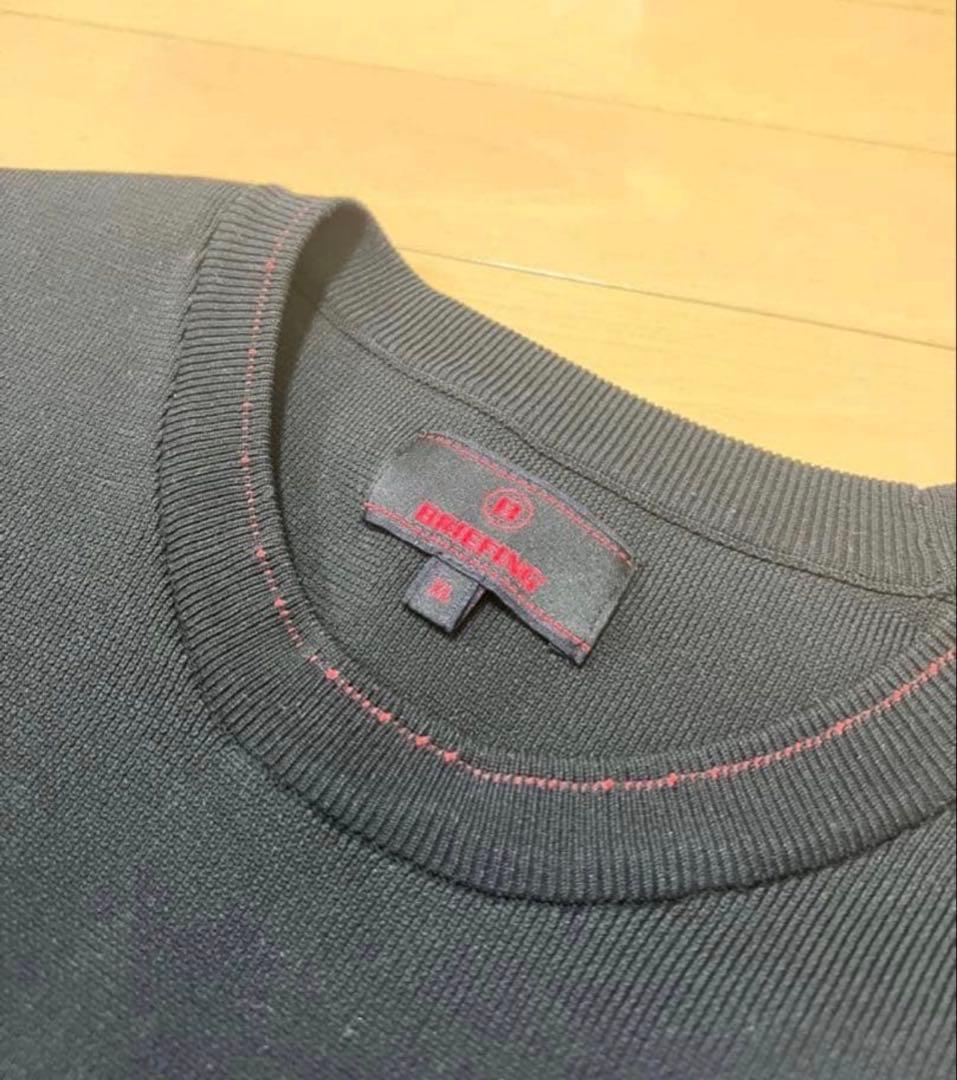 BRIEFING×ZOZO CHAMPIONSHIP 撥水ニット クルーネック
