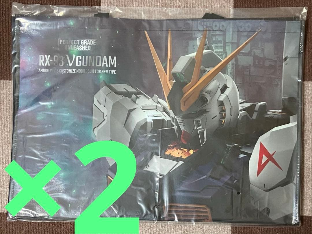PG UNLEASHED νガンダム オリジナルショッパーバッグ　未使用品　2枚