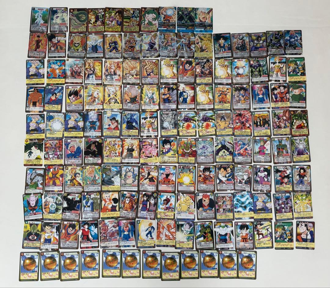 ドラゴンボールカードDRAGONBALLまとめ売り142枚　ゲンキダマツリ