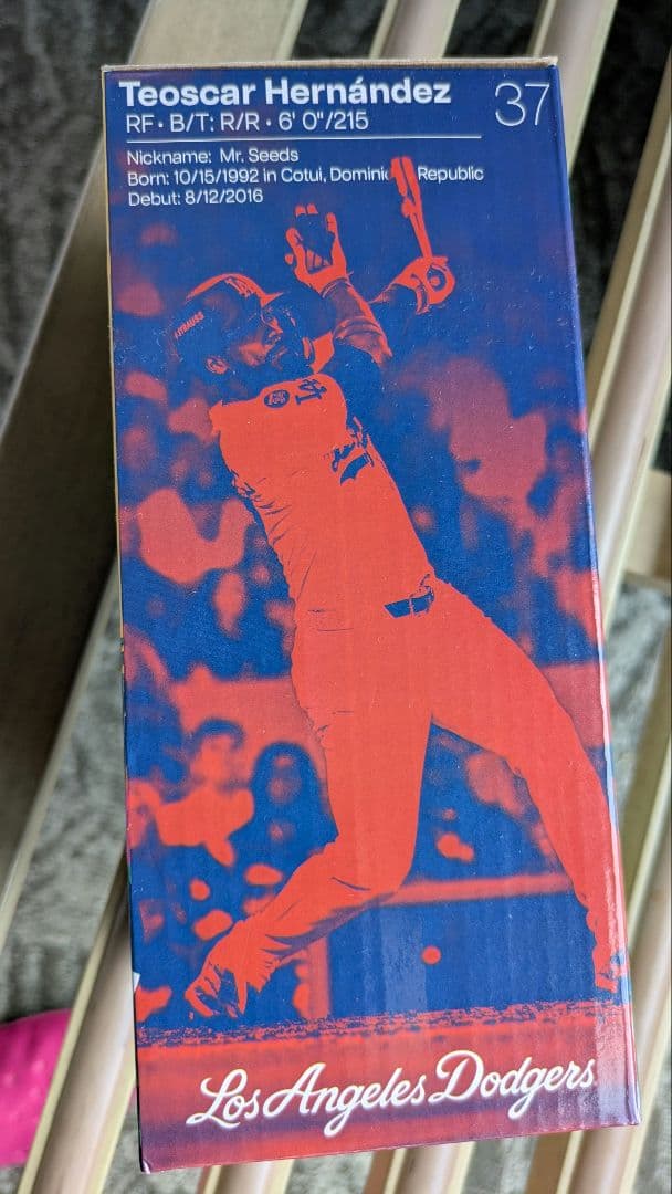LAドジャース　テオスカーヘルナンデス　ボブルヘッド