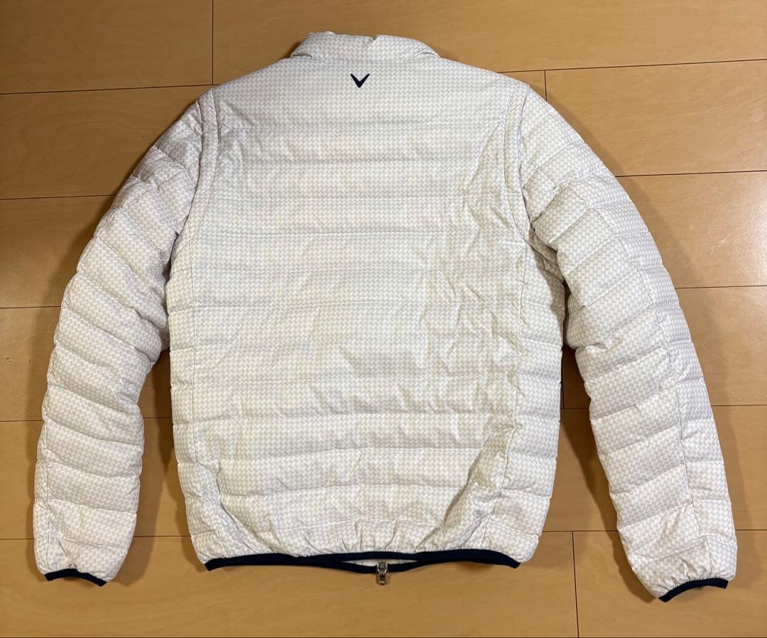 Callaway キャロウェイ　ダウンジャケット メンズ　L ホワイト　白