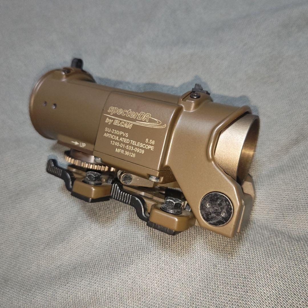 ELCAN Specter DR タイプ　 等倍、4倍可変倍率 FDE