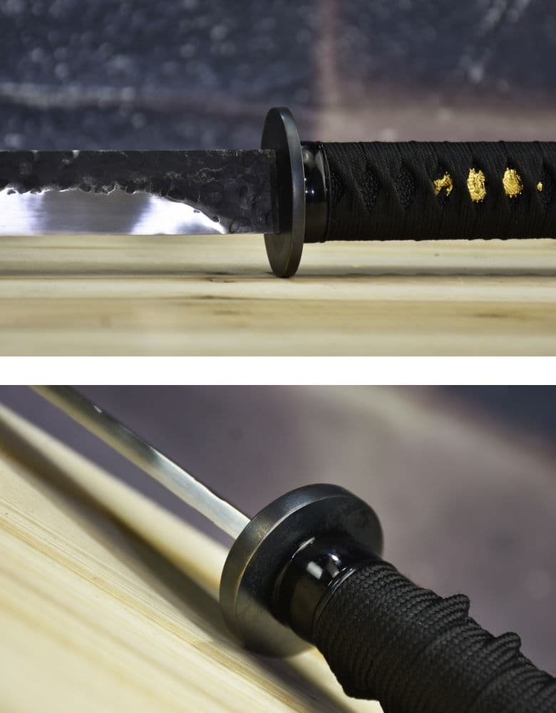 武具　刀装具　日本刀　模造刀 居合刀 直刀 死侍クールブラック