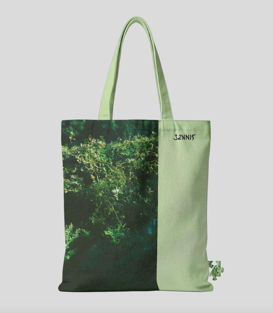 JENNIE 写真展 J2NNI5 POP UP 代官山 トートバッグ 緑