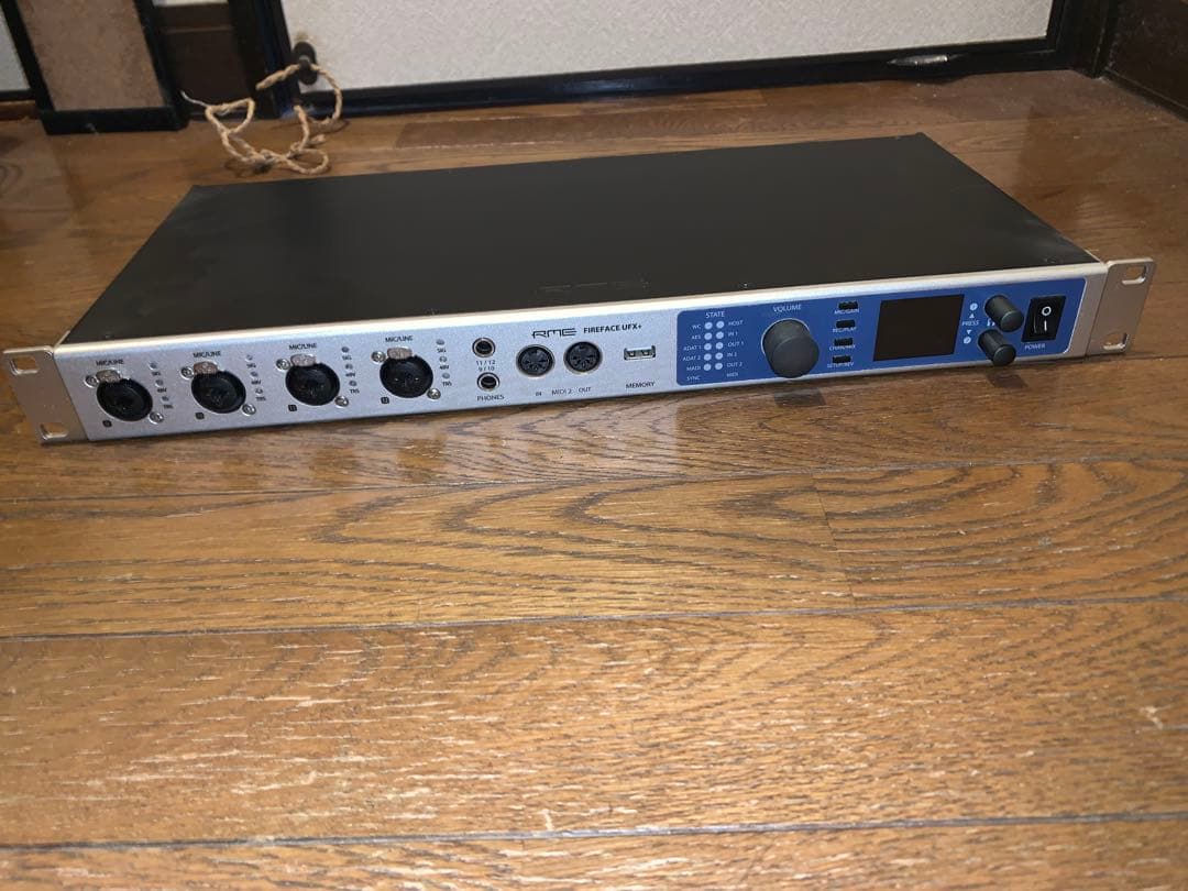 オーディオインターフェイス RME Fireface UFX+