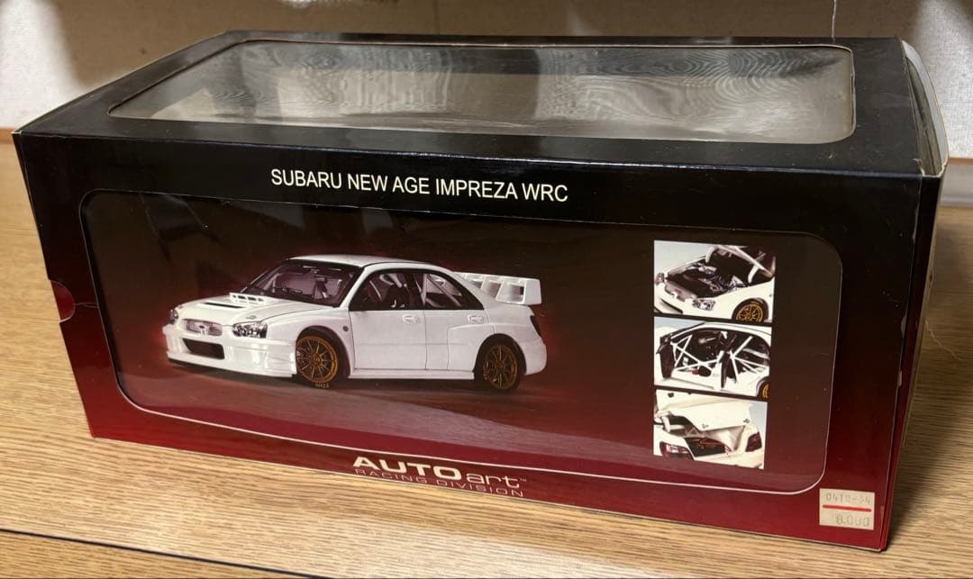 AUTOart 1/18 スバル インプレッサ WRC ホワイト　限定品　レア物