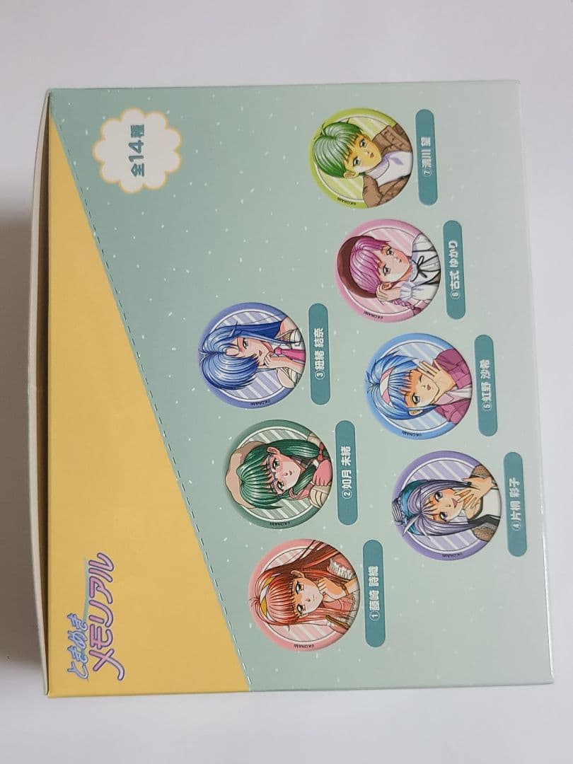 ときめきメモリアル　缶バッジ　BOX