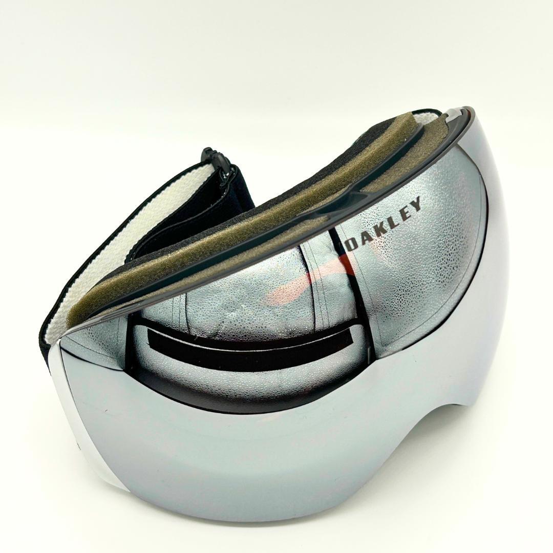 【美品】OAKLEY PRIZM ゴーグル シルバーミラー ケース・クロス付き